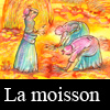 <b>La moisson</b><br/>Un poème de Madeleine Hébert<br/>La Maison du Vert Polis<br/>2014